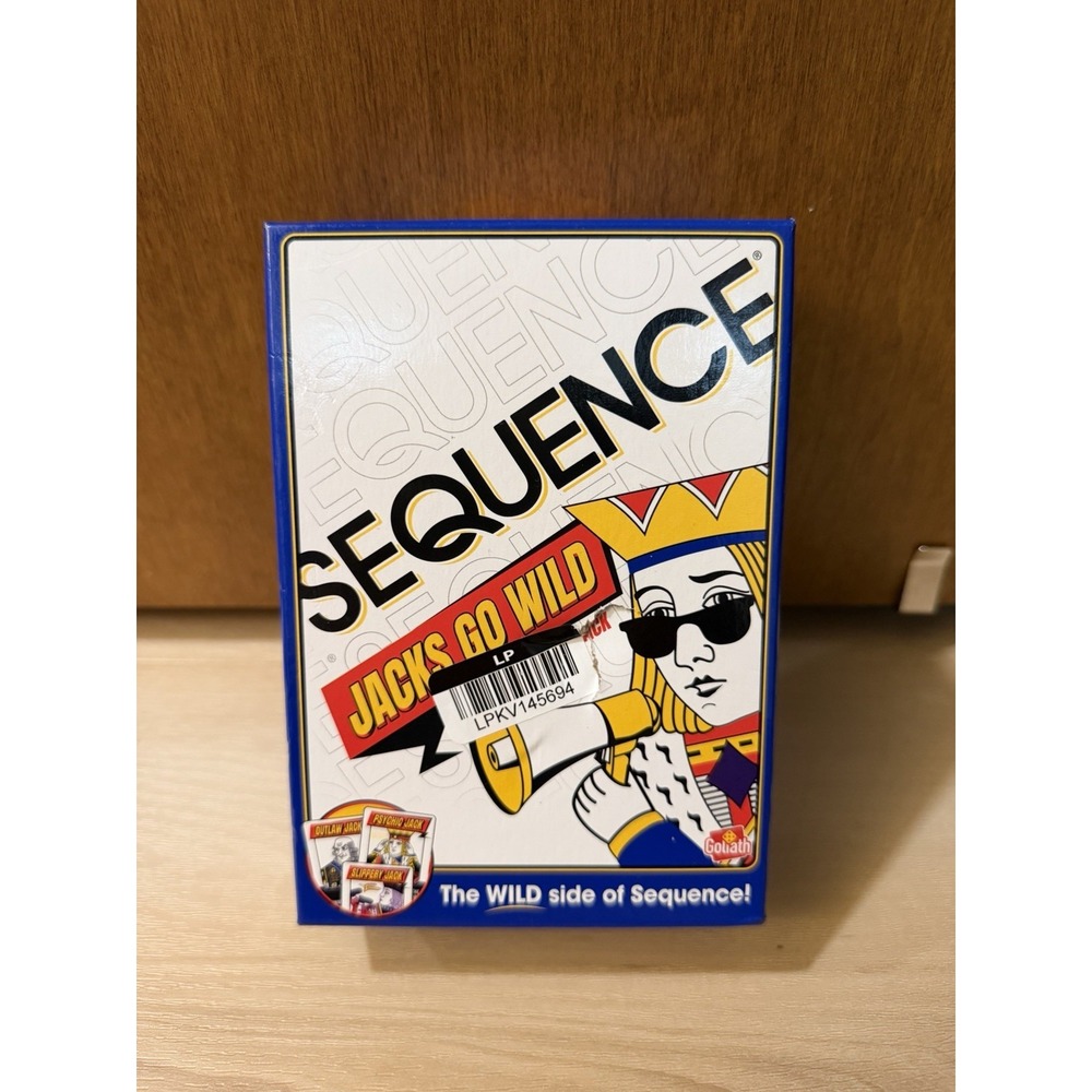 Sequence Jacks Go Wild Expansion Pack Goliath Family Board Card Game New